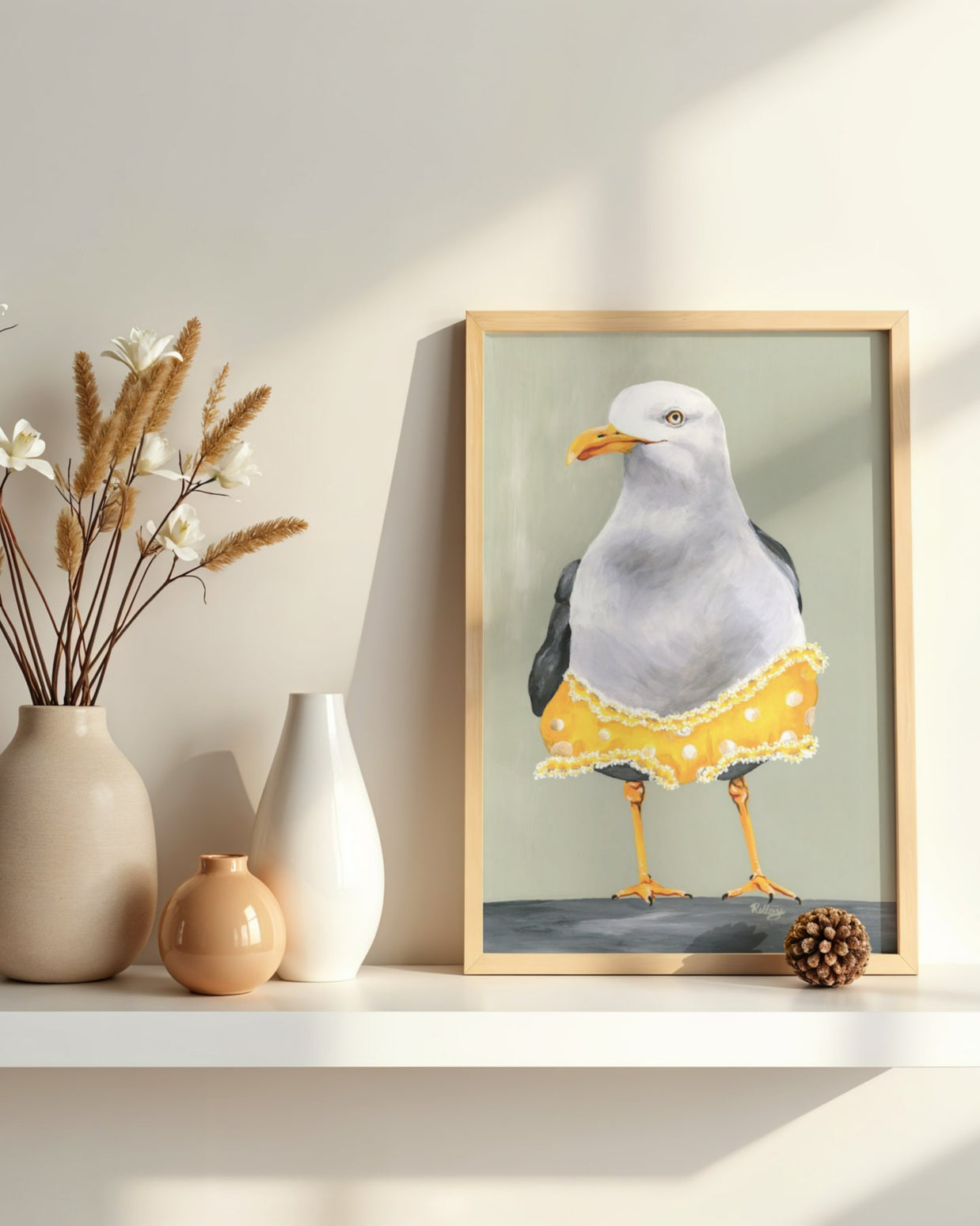 Stacey Seagull - Art Print