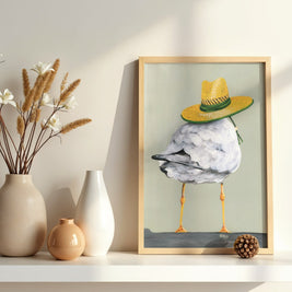 Sunny Seagull - Art Print