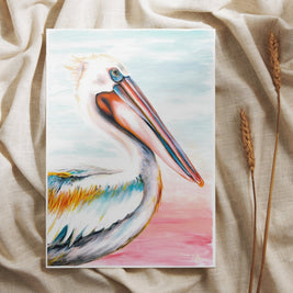Percival Pelican - Art Print