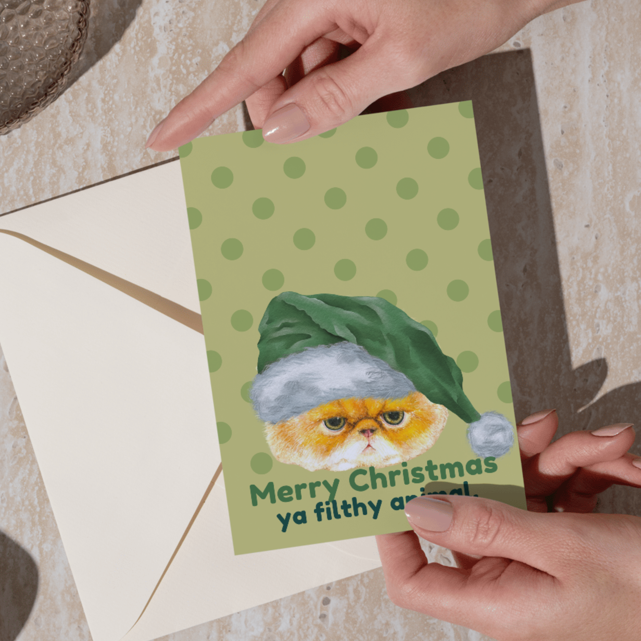 Greeting Card - Christmas Grinch