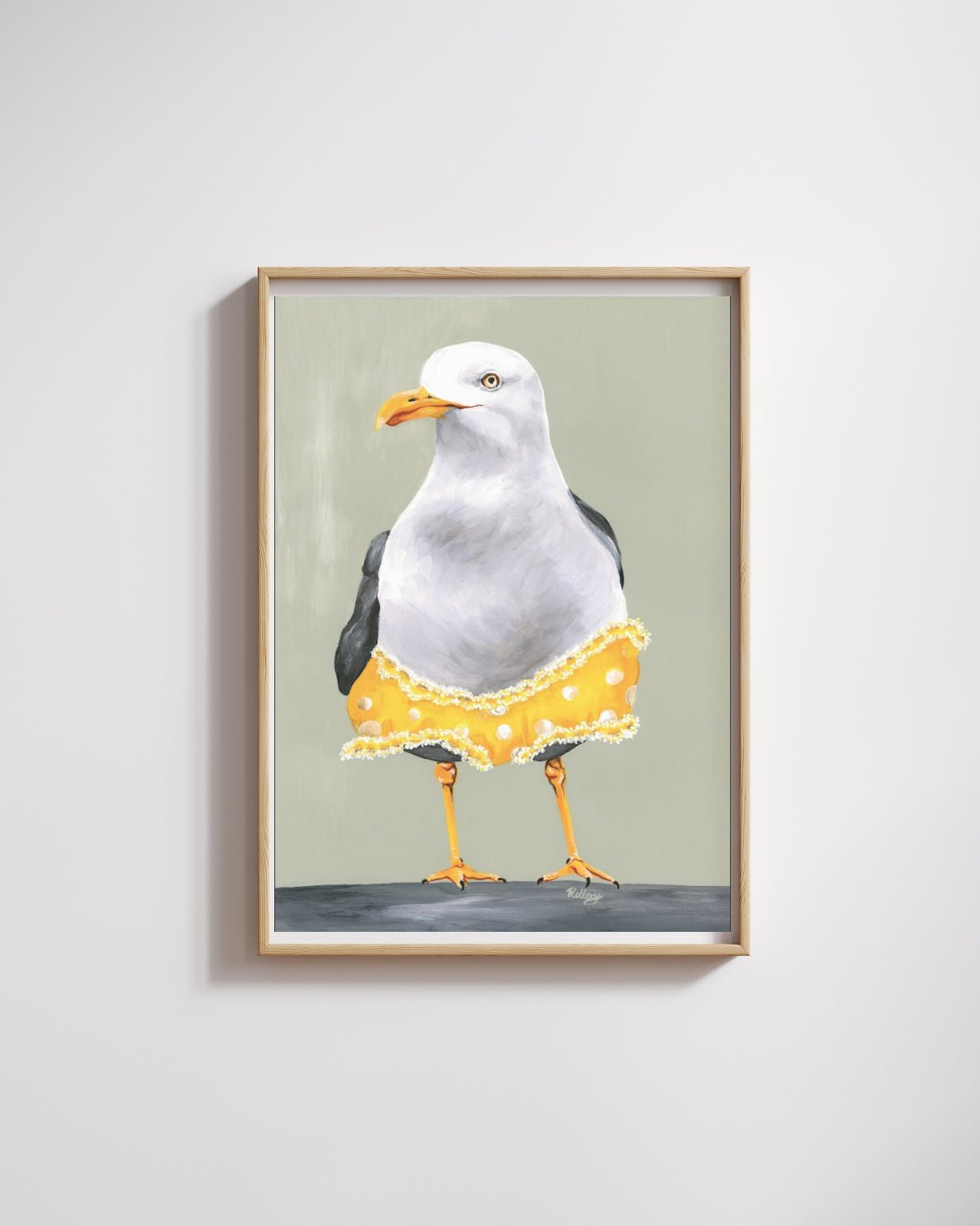 Stacey Seagull - Art Print