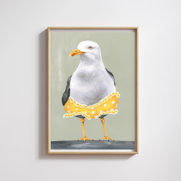 Stacey Seagull - Art Print