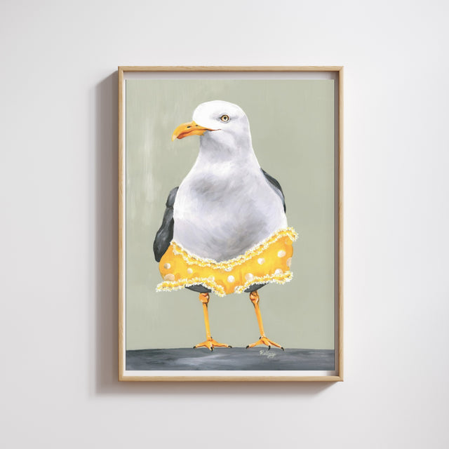 Stacey Seagull - Art Print