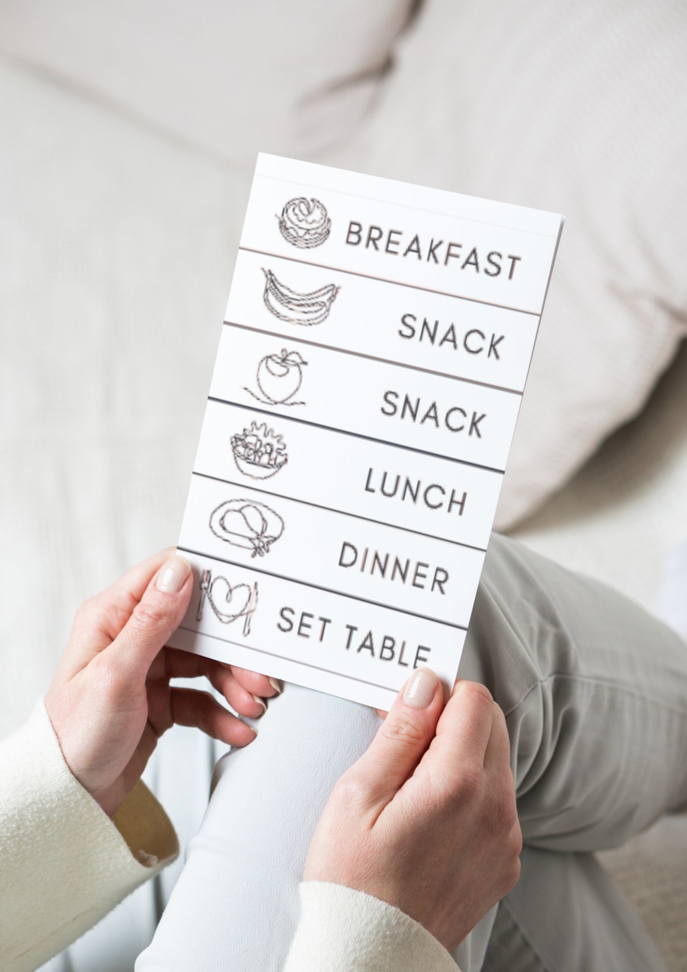 (Digital Download) Daily Rhythm - Kids Daily Schedule Cards — Bec Ellery