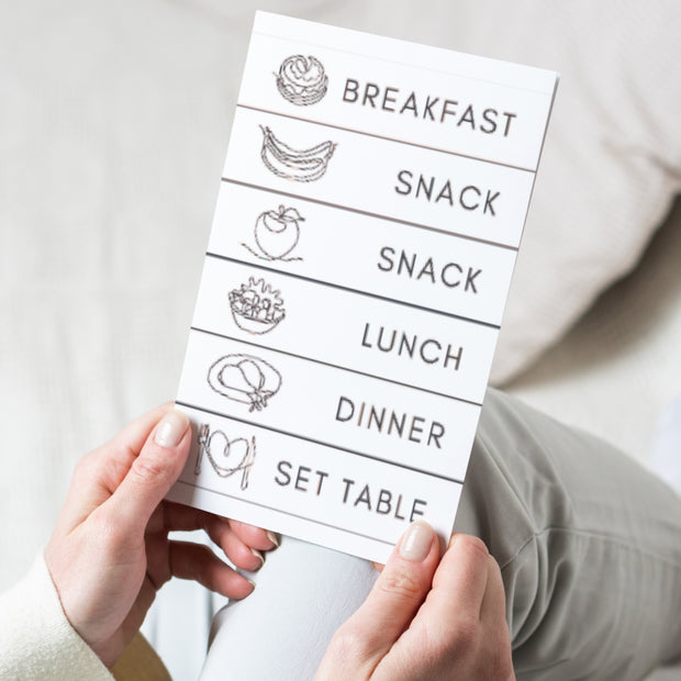 (Digital Download) Daily Rhythm - Kids Daily Schedule Cards — Bec Ellery