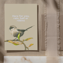 Rain, Hail or Robins - Greeting Cards