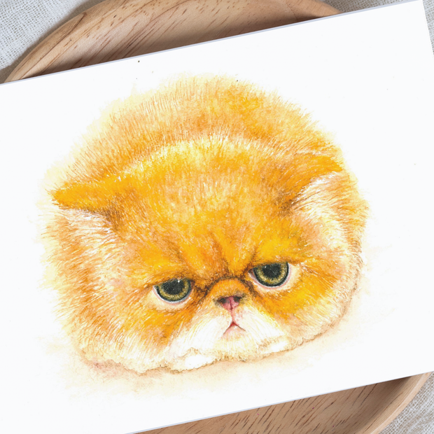 Grumpy Cat Art Print