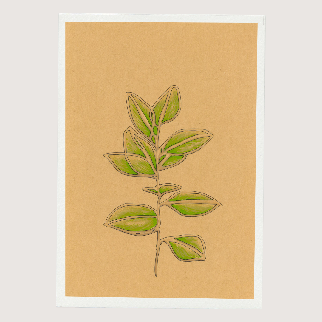 Gum Branch Art Print