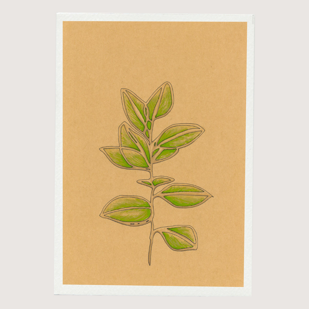 Gum Branch Art Print
