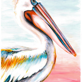 Percival Pelican - Art Print