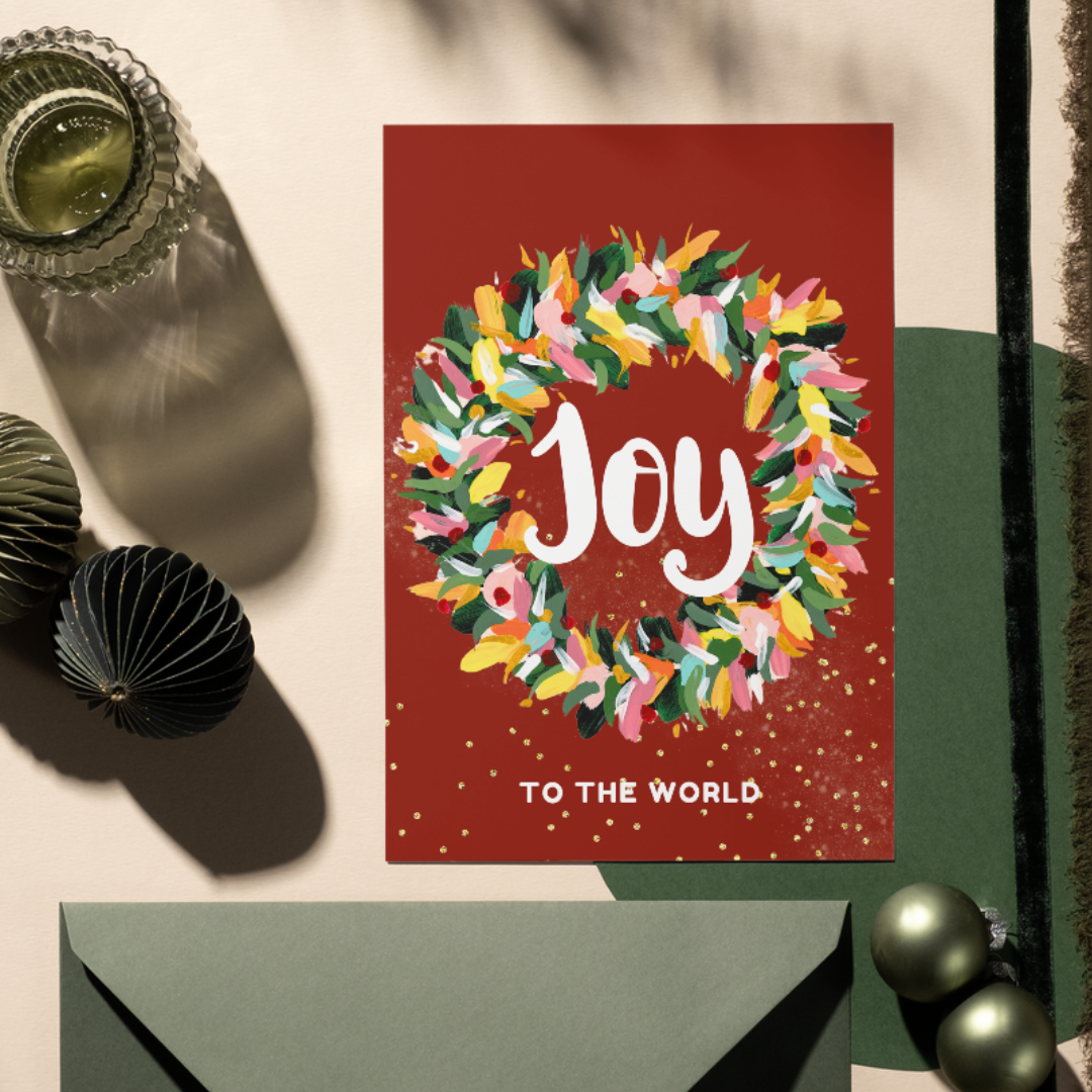 Joy to the World - Greeting Card