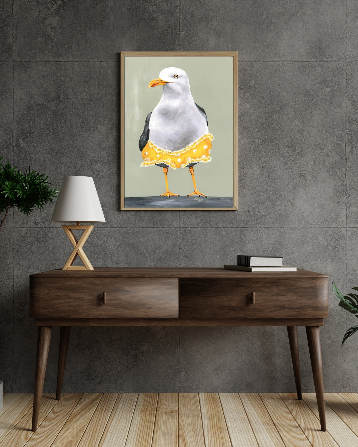 Stacey Seagull - Art Print