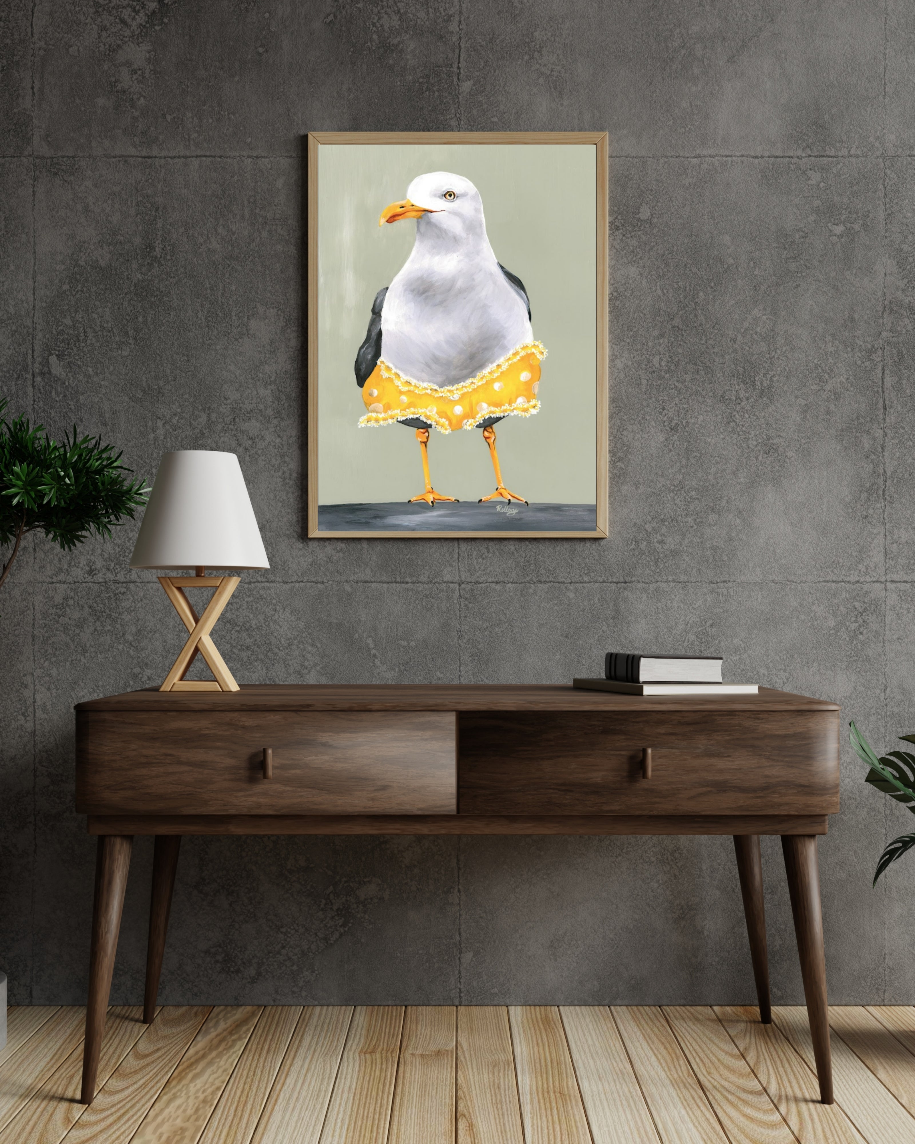 Stacey Seagull - Art Print