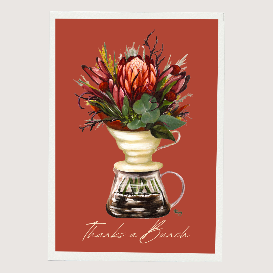 Greeting Card - Thanks a Bunch