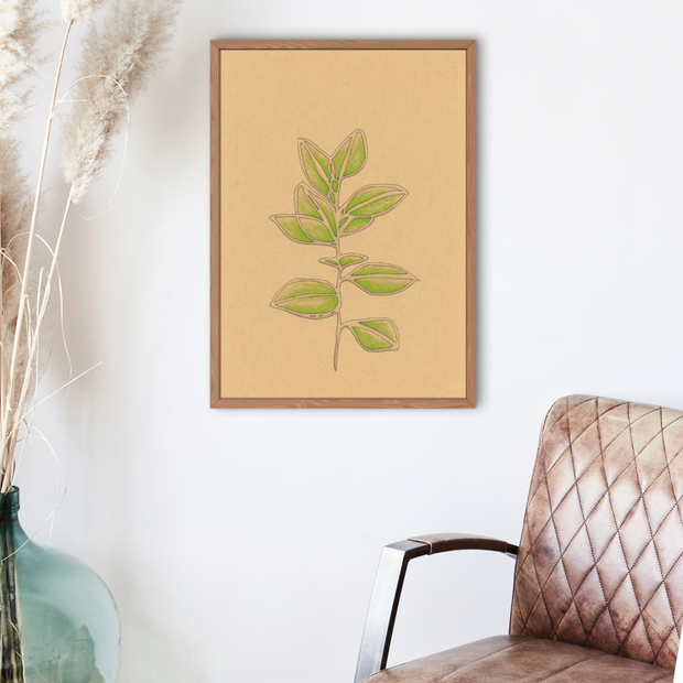Gum Branch Art Print