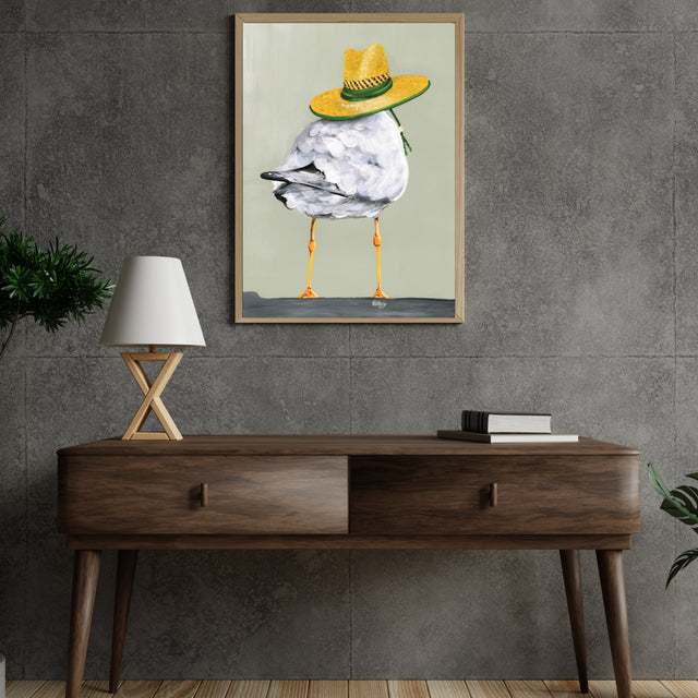Sunny Seagull - Art Print