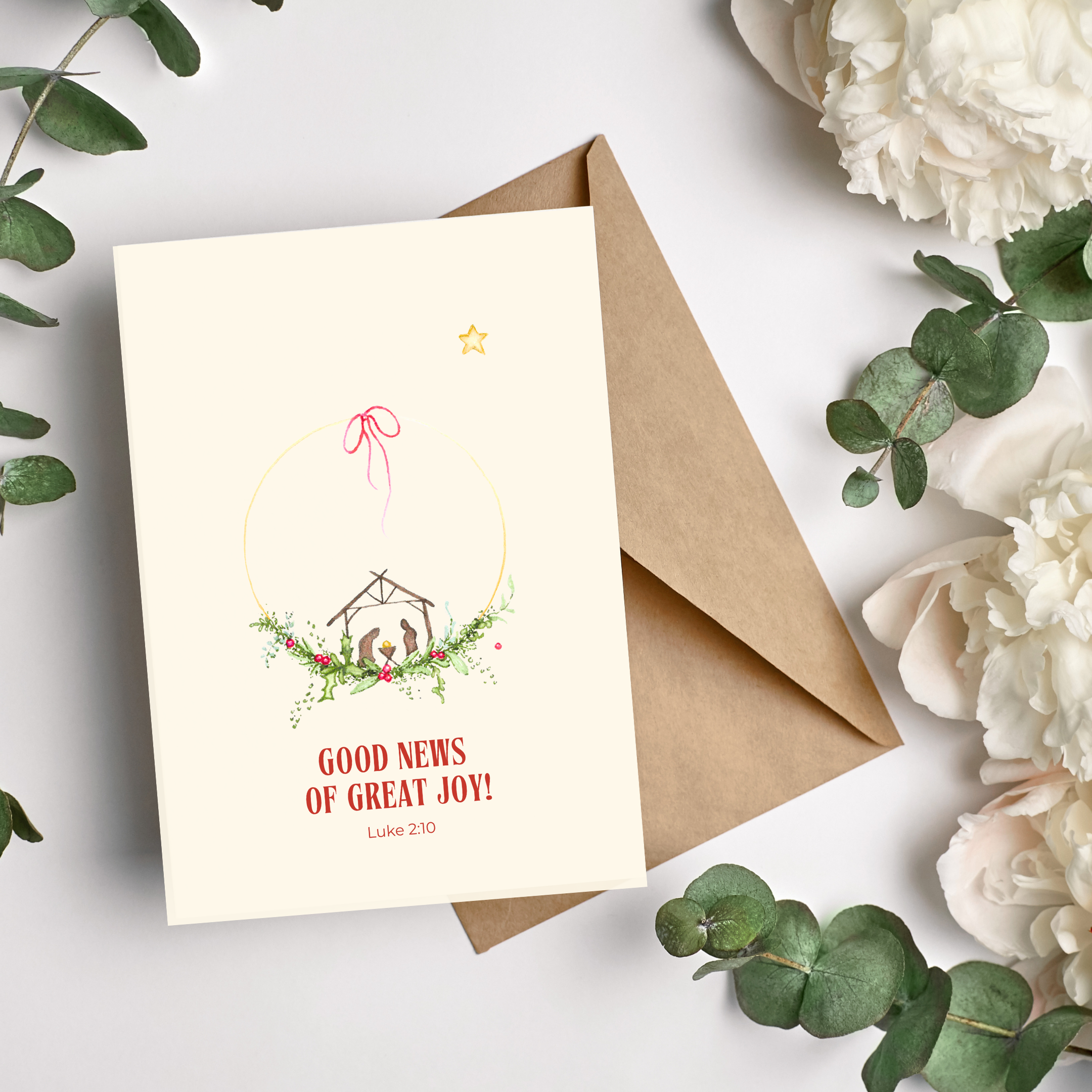 Greeting Card 10 Pack Christmas (Mixed)