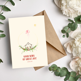 Greeting Card 10 Pack Christmas (Mixed)