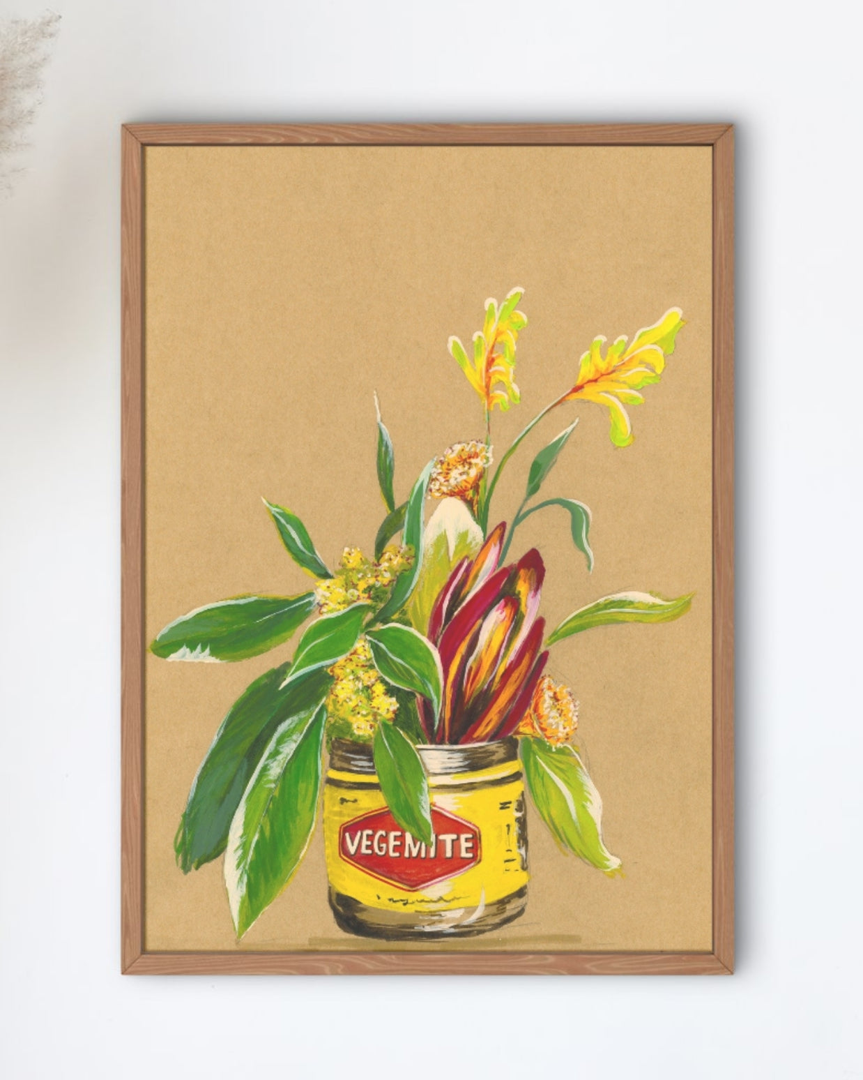 Vegemite & Blooms - Art Prints