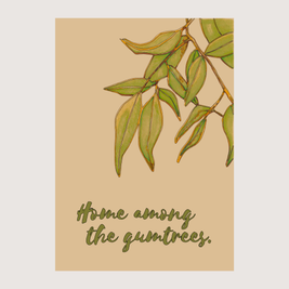 Home Among The Gumtrees - Greeting Cards