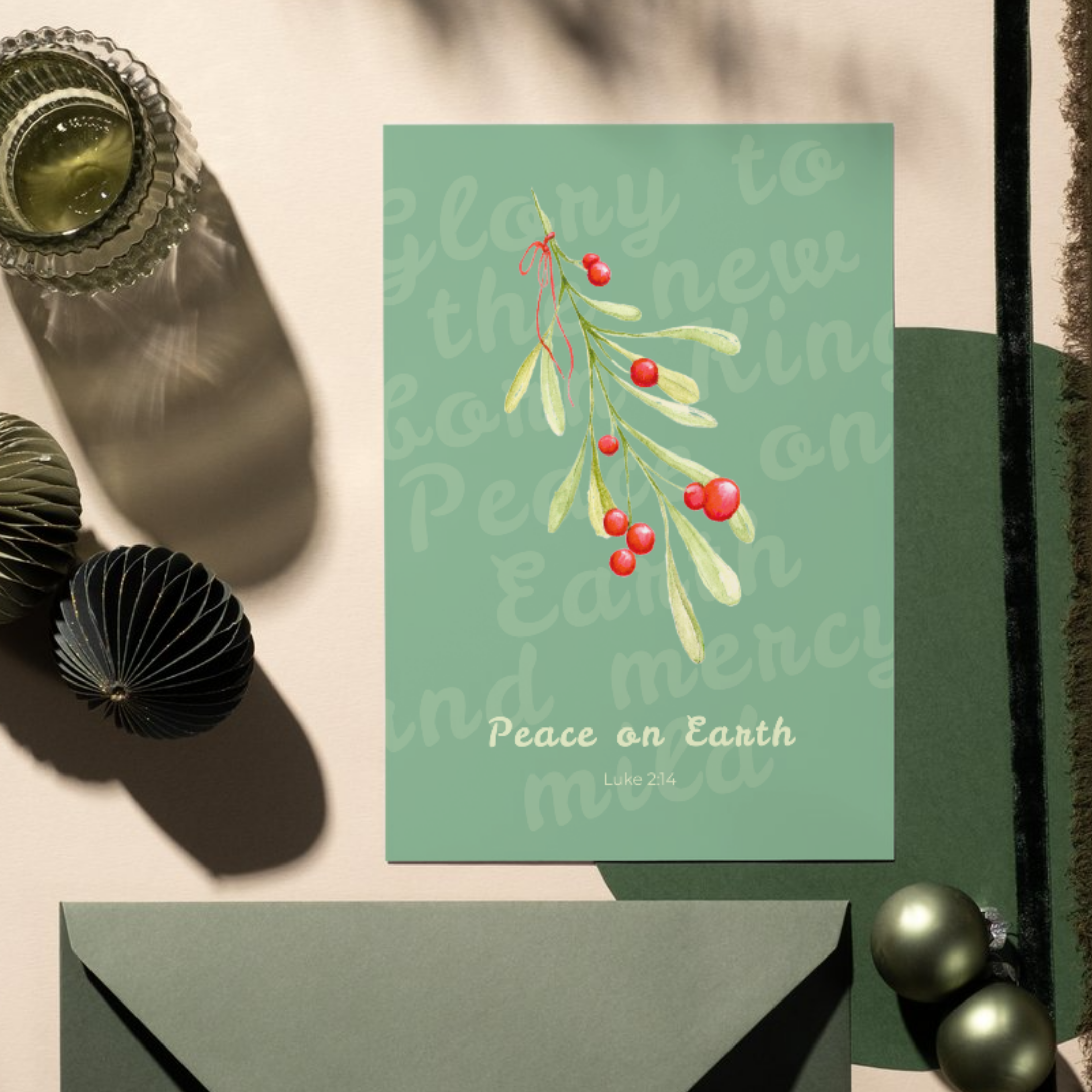 Greeting Card 5 Pack Christmas (Mixed)