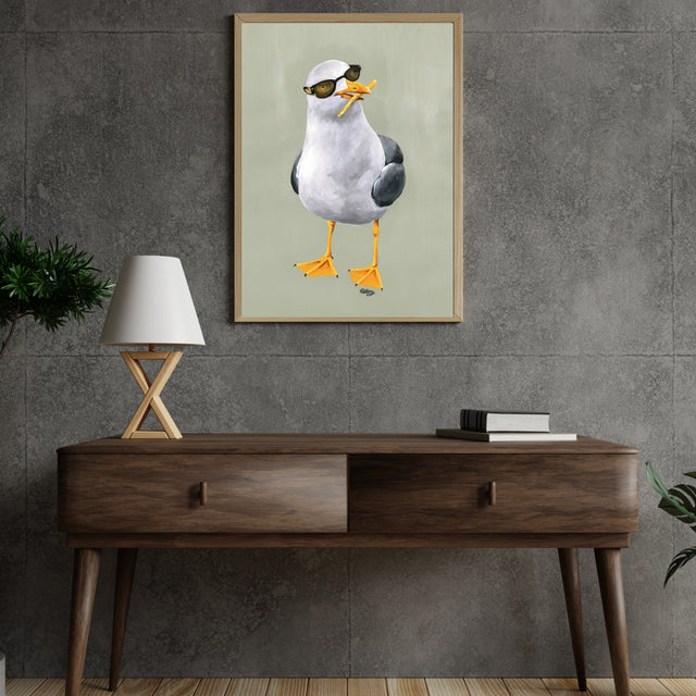 Spike Seagull - Art Print