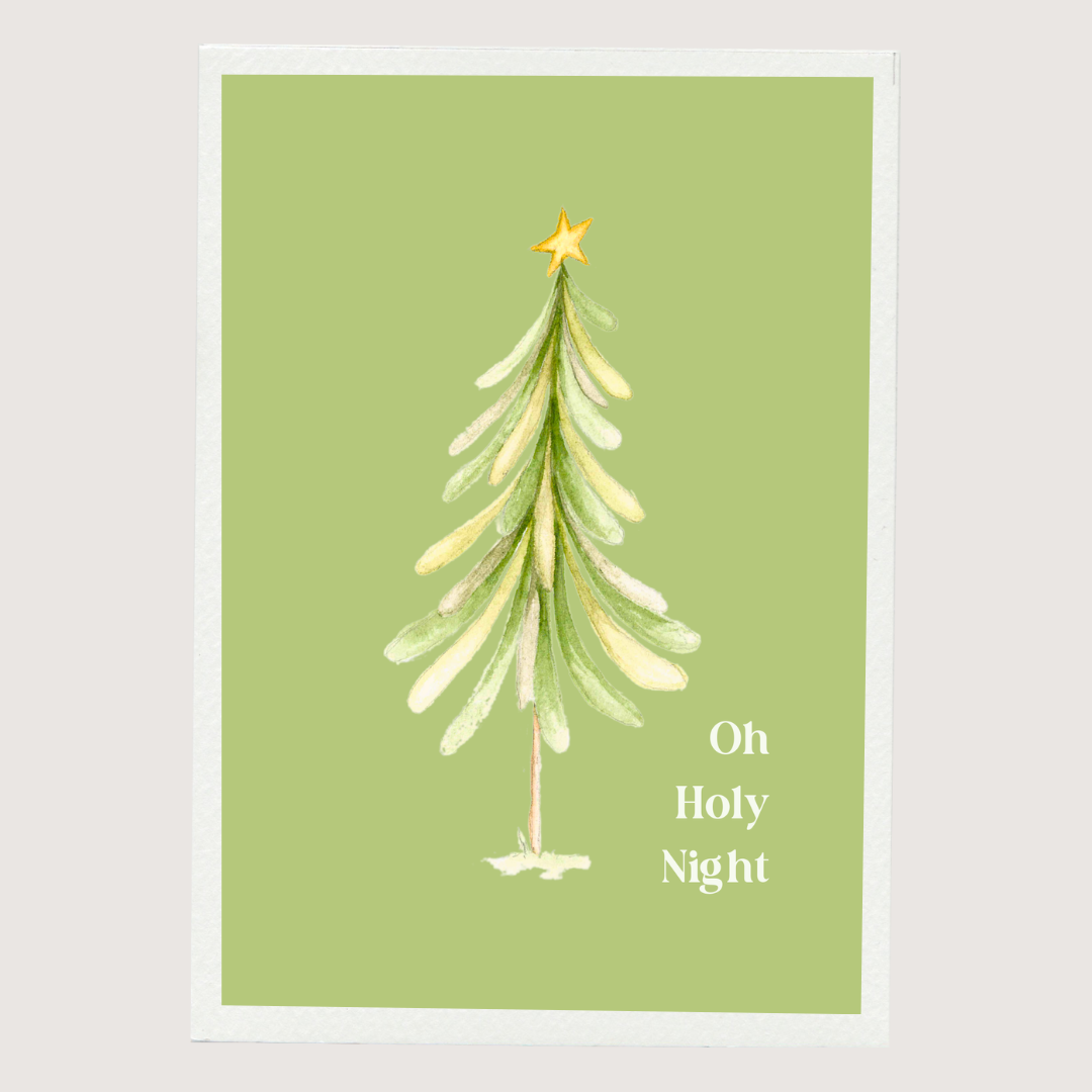 Greeting Card - Oh Holy Night