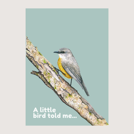 A Little Birdy Told Me - Greeting Cards