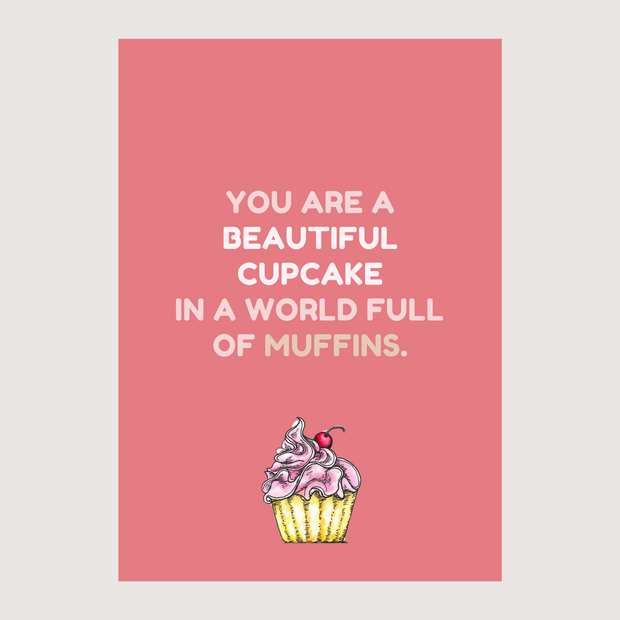 Beautiful Cupcake - Greeting Cards