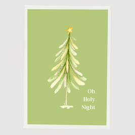 Greeting Card - Oh Holy Night