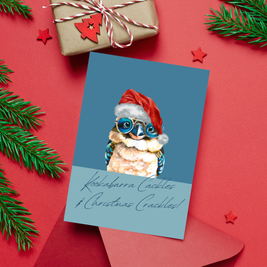 Greeting Card - Christmas Kookaburra