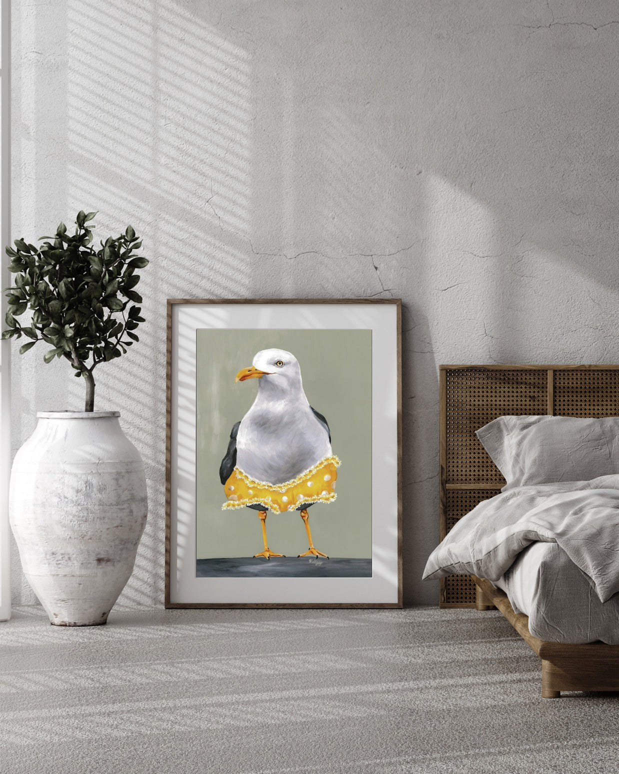 Stacey Seagull - Art Print