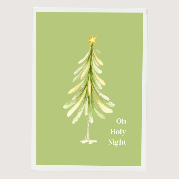 Greeting Card - Oh Holy Night