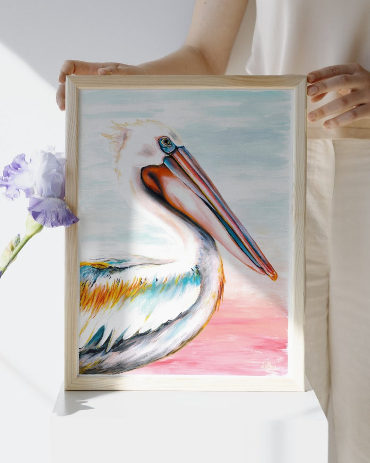Percival Pelican - Art Print