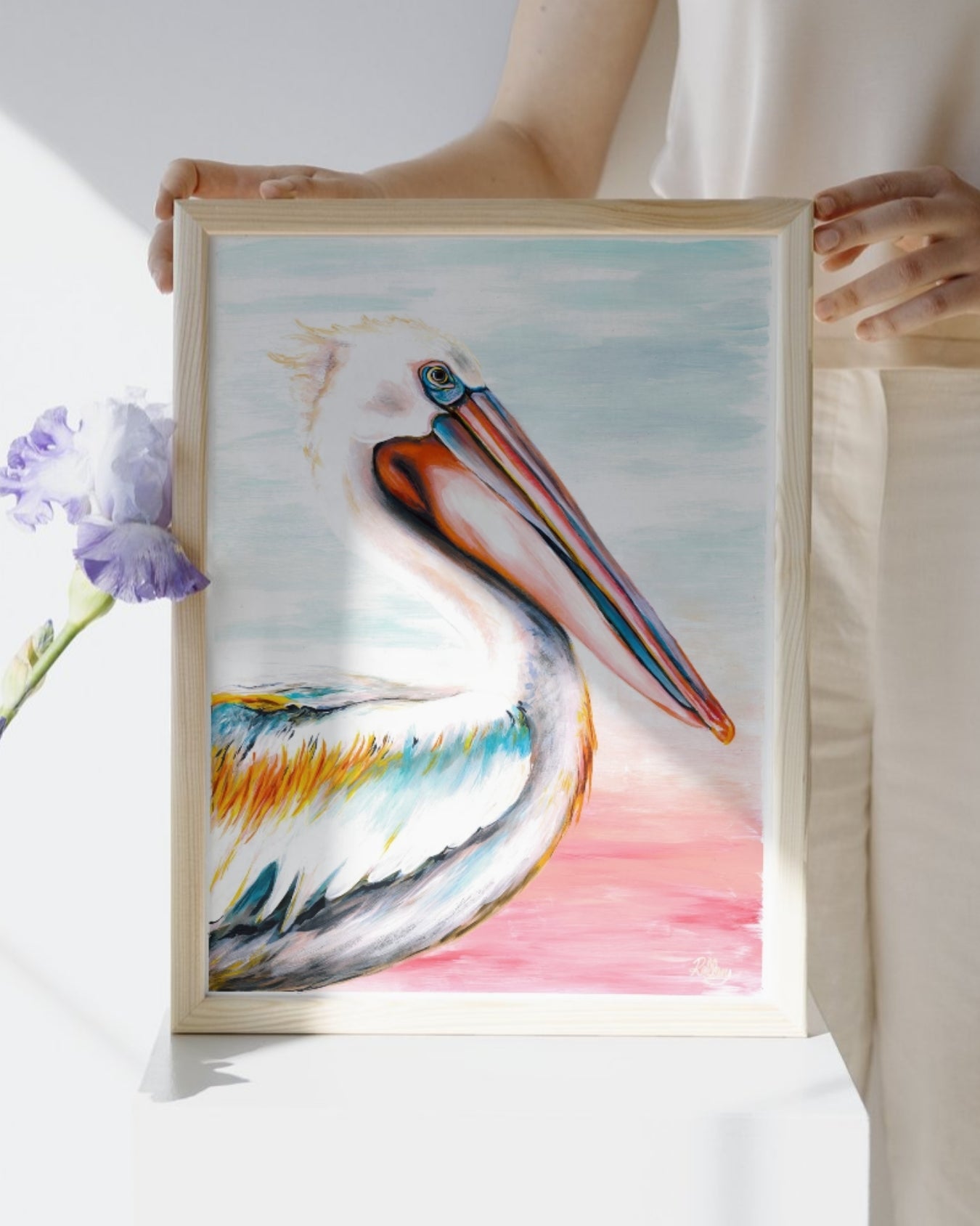Percival Pelican - Art Print