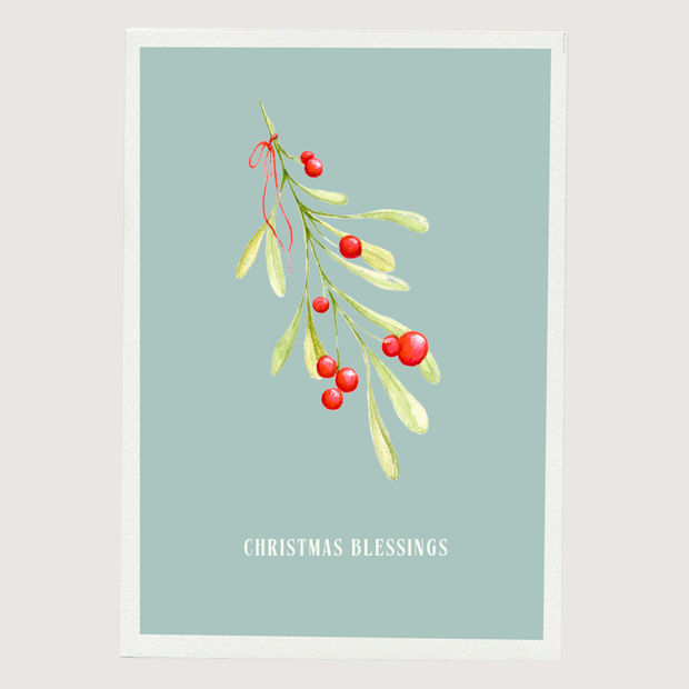 Greeting Card - Christmas Blessings