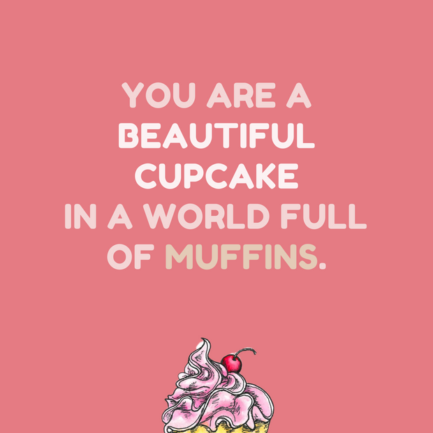 Beautiful Cupcake - Greeting Cards