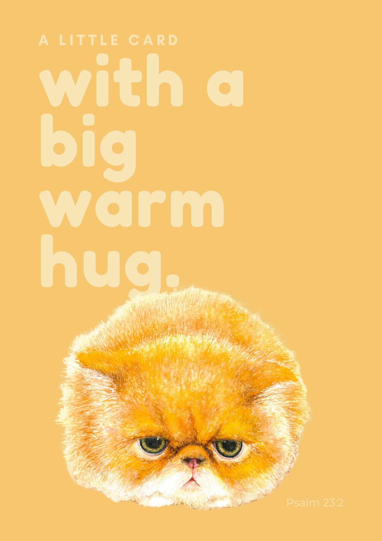 Big Warm Hug - Greeting Cards