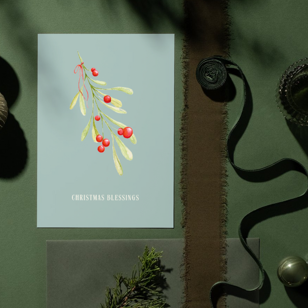 Greeting Card - Christmas Blessings