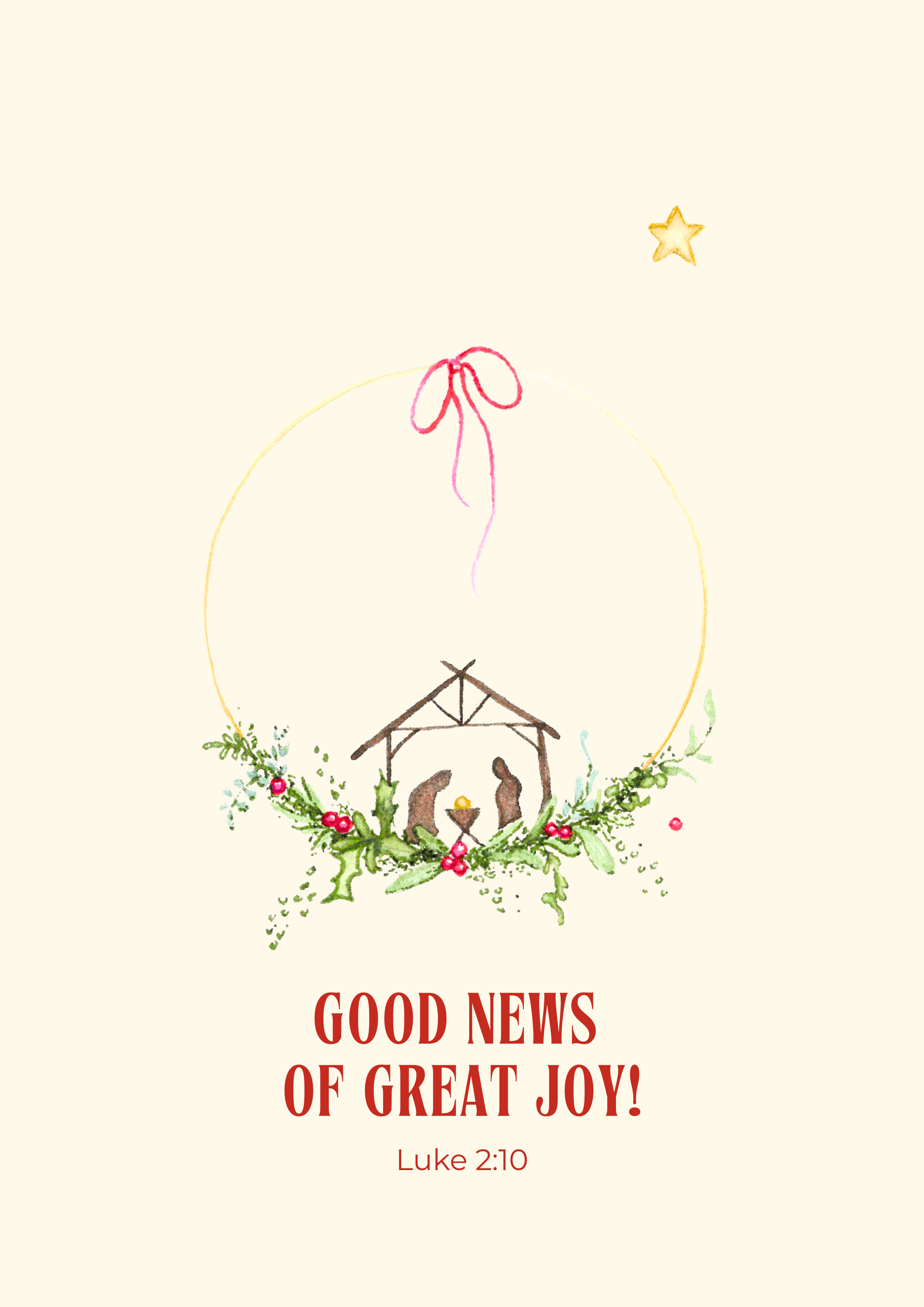 Greeting Card 10 Pack Christmas (Mixed)