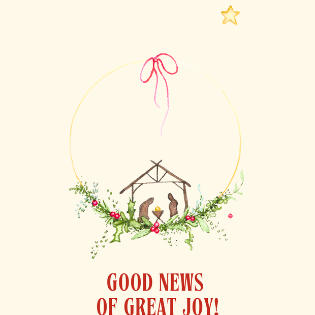 Greeting Card - Christmas Wreath