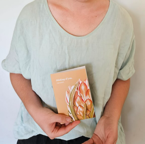 Greeting Card - Thinking of You. 2 Samuel 22:2