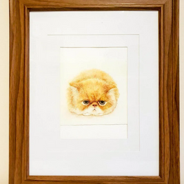 Grumpy Cat Art Print
