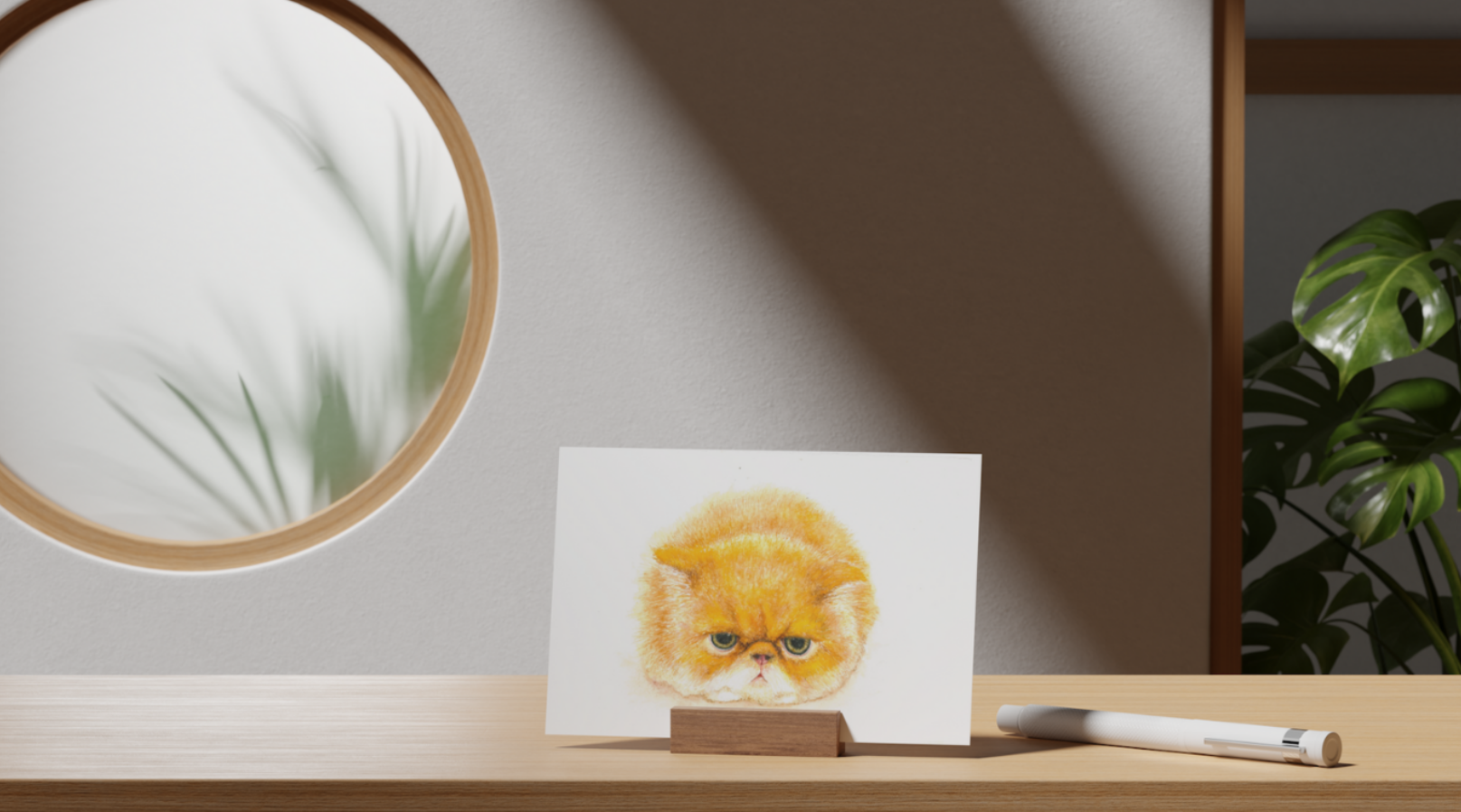 Grumpy Cat Art Print