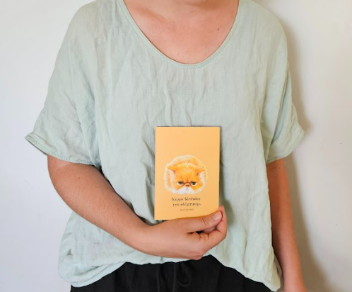 Greeting Card - Happy Birthday You Old Grump. Jeremiah 29:11