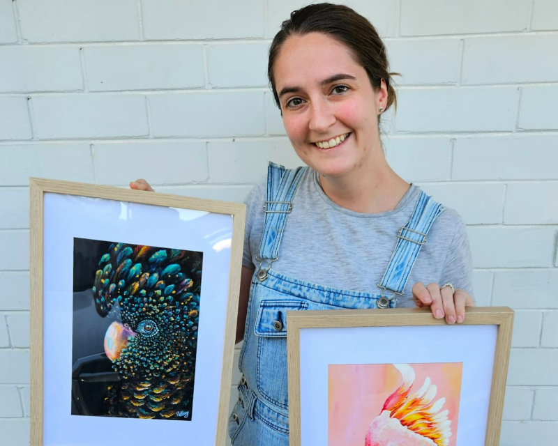 Black Cockatoo - Art Print