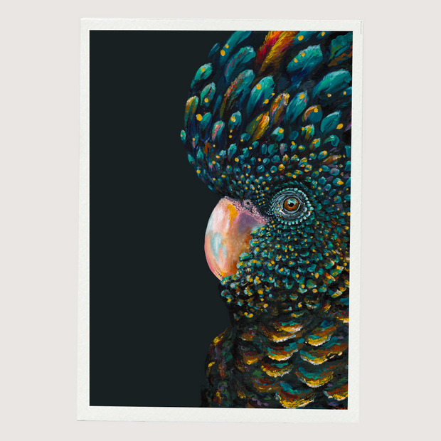 Black Cockatoo - Art Print