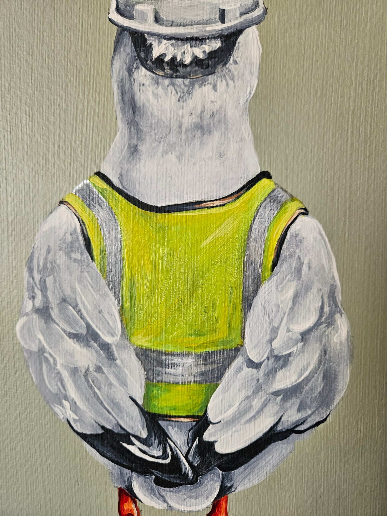 Supervisor Bob Seagull - Art Print