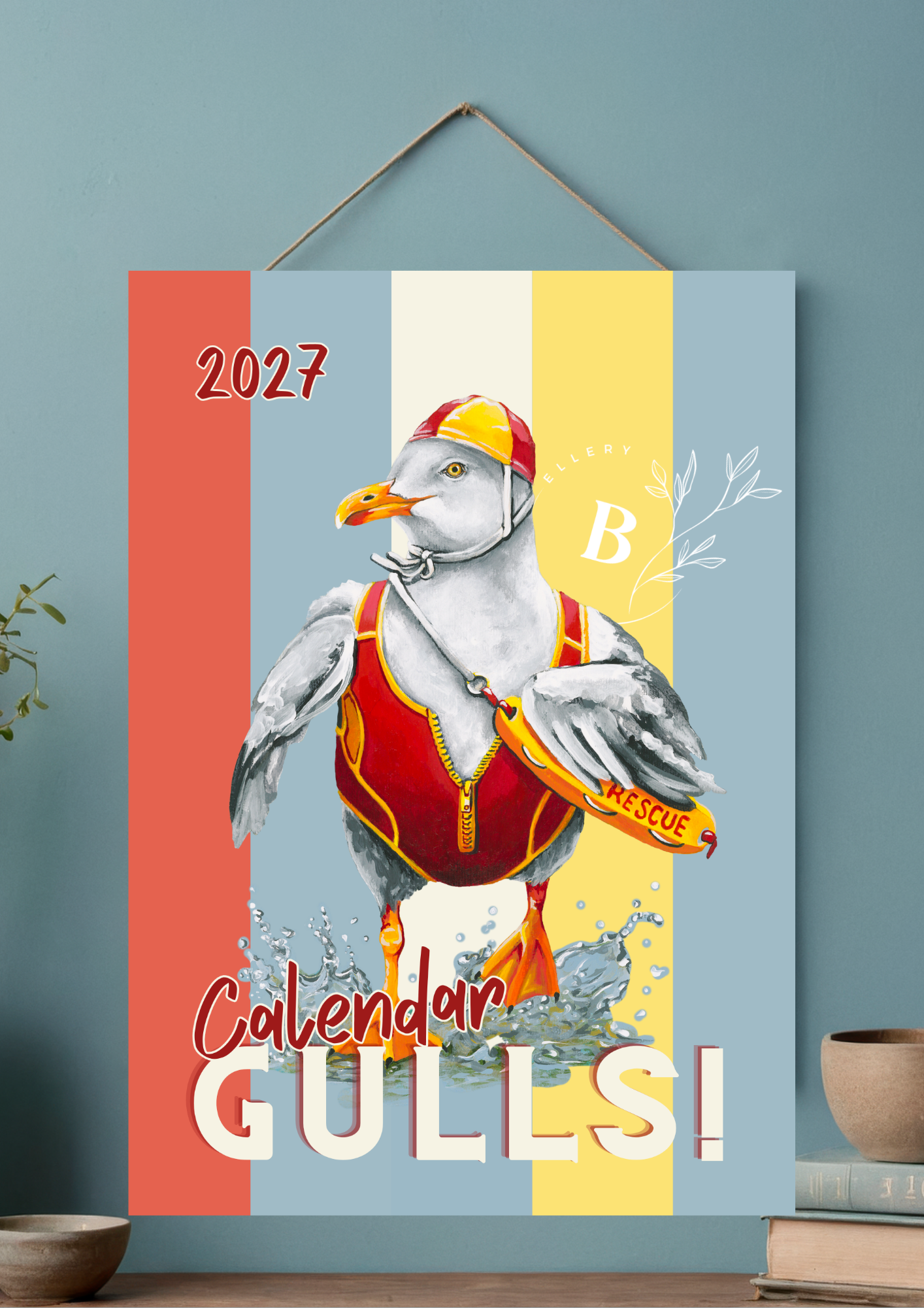 2027 Calendar Gulls - Art Calendar