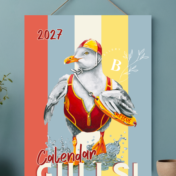 2027 Calendar Gulls - Art Calendar